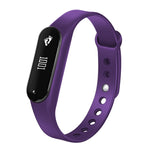 CHIGU C6 Bracciale intelligente Bluetooth con display OLED da 0,69 pollici, supporto cardiofrequenzimetro/contapassi/promemoria chiamate/monitoraggio del sonno/promemoria sedentario/allarme/anti-smarrimento, compatibile con telefoni Android e iOS      ...