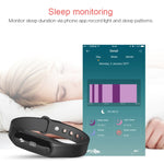 CHIGU C6 Bracciale intelligente Bluetooth con display OLED da 0,69 pollici, supporto cardiofrequenzimetro/contapassi/promemoria chiamate/monitoraggio del sonno/promemoria sedentario/allarme/anti-smarrimento, compatibile con telefoni Android e iOS      ...