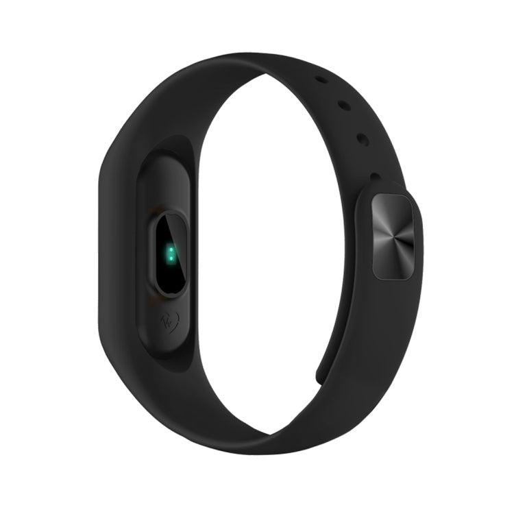 Braccialetto intelligente Bluetooth con display OLED da 0,42 pollici TLW25, impermeabile IP66, supporto cardiofrequenzimetro/contapassi/promemoria chiamate/monitoraggio del sonno/promemoria sedentario/allarme/acquisizione remota, compatibile con telefo...