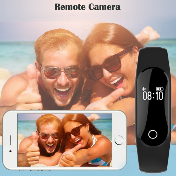 Braccialetto intelligente Bluetooth con display OLED da 0,42 pollici TLW25, impermeabile IP66, supporto cardiofrequenzimetro/contapassi/promemoria chiamate/monitoraggio del sonno/promemoria sedentario/allarme/acquisizione remota, compatibile con telefo...
