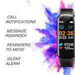 DOMIN0 C1S Bracciale intelligente con schermo a colori IPS da 0,96 pollici