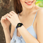 Cinturino da polso magnetico in maglia di acciaio inossidabile Milanis per orologio Galaxy Active 20 mm