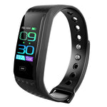 CK17S Bracciale intelligente con schermo IPS da 0,96 pollici IP67 impermeabile, supporto promemoria chiamata/monitoraggio della frequenza cardiaca/monitoraggio della pressione sanguigna/monitoraggio del sonno