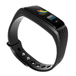 CK17S Bracciale intelligente con schermo IPS da 0,96 pollici IP67 impermeabile, supporto promemoria chiamata/monitoraggio della frequenza cardiaca/monitoraggio della pressione sanguigna/monitoraggio del sonno