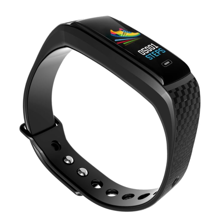CK17S Bracciale intelligente con schermo IPS da 0,96 pollici IP67 impermeabile, supporto promemoria chiamata/monitoraggio della frequenza cardiaca/monitoraggio della pressione sanguigna/monitoraggio del sonno