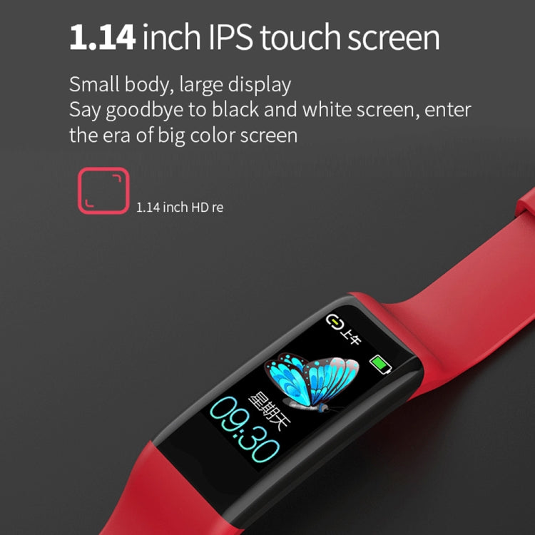 Bracciale intelligente C21 con schermo a colori IPS da 1,14 pollici