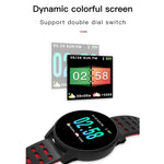 KY108 Bracciale intelligente da 1,3 pollici con risoluzione 240x240 IP67 impermeabile, supporto promemoria chiamata/monitoraggio della frequenza cardiaca/monitoraggio del sonno/monitoraggio della pressione sanguigna/monitoraggio dell'ossigeno nel sangue