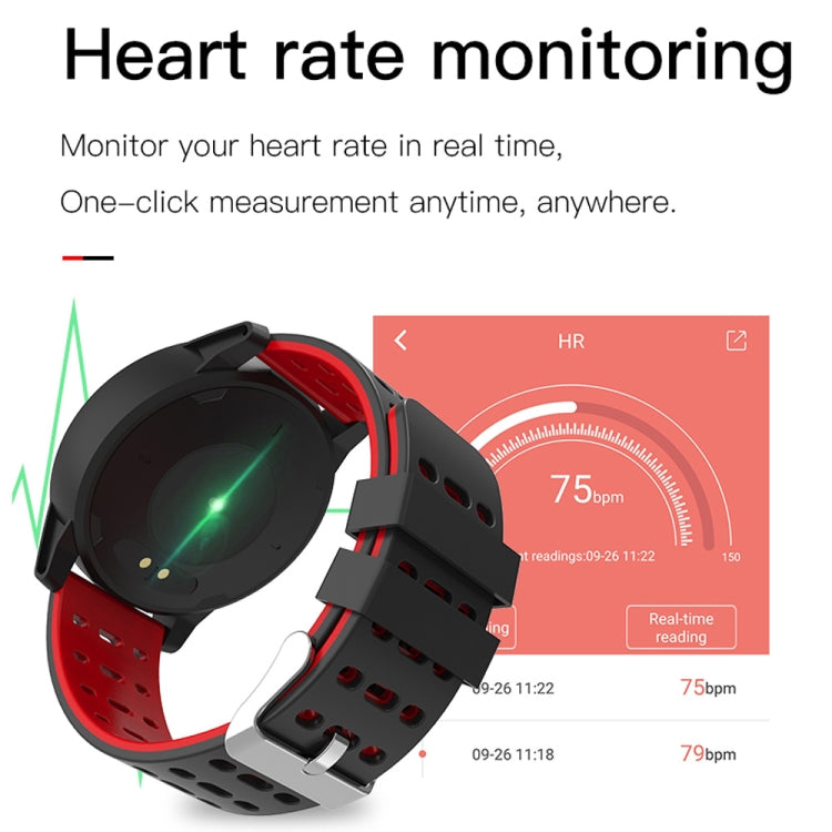 KY108 Bracciale intelligente da 1,3 pollici con risoluzione 240x240 IP67 impermeabile, supporto promemoria chiamata/monitoraggio della frequenza cardiaca/monitoraggio del sonno/monitoraggio della pressione sanguigna/monitoraggio dell'ossigeno nel sangue