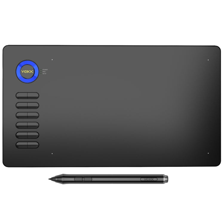 VEIKK A15 10x6 inch 5080 LPI Smart Touch Electronic Graphics Tablet with Type-C Interface, A15 Gold, A15 Blue, A15 Beige, A15 Red