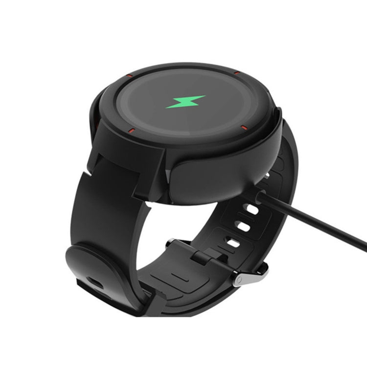 Cavo di ricarica USB per caricabatterie portatile per orologio intelligente da 1 m per Amazfit A1801, For Amazfit A1801 /Black, For Amazfit A1801 /White