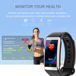 TD19 Bracciale intelligente con schermo IPS da 1,14 pollici IP67 impermeabile, supporto promemoria chiamata/monitoraggio della frequenza cardiaca/monitoraggio della pressione sanguigna/monitoraggio del sonno/telecamera remota