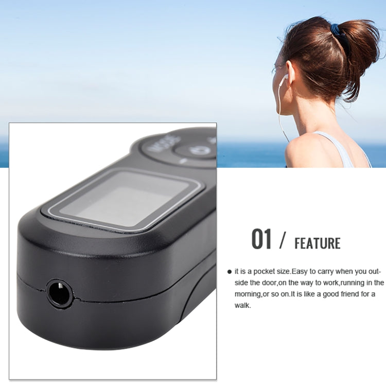 Radio FM portatile DSP con display LCD e auricolare