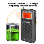 Ricevitore radio portatile banda aeronautica HRD-737
