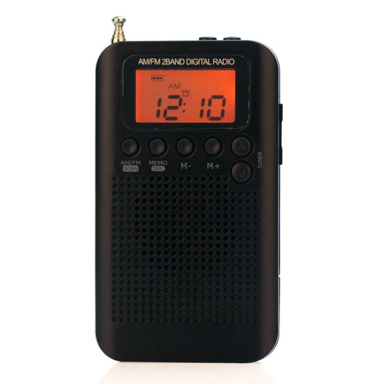 HRD-104 Mini radio portatile FM + AM a due bande con altoparlante