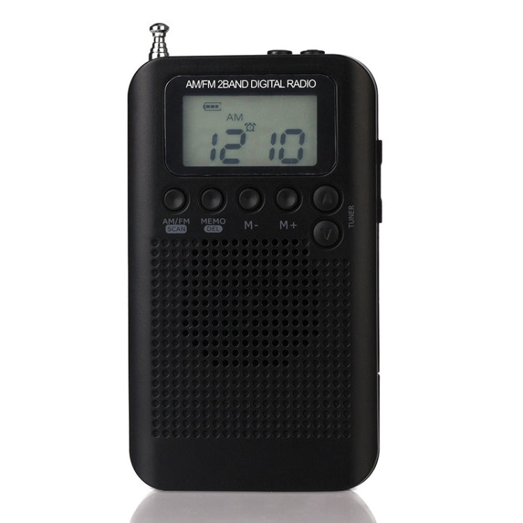 HRD-104 Mini radio portatile FM + AM a due bande con altoparlante