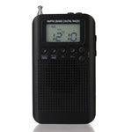Mini radio portatile HRD-104 FM AM con altoparlante