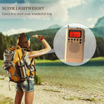 Mini radio portatile HRD-104 FM AM con altoparlante