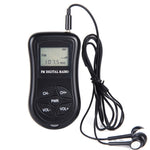 Radio FM stereo portatile con display digitale DSP HRD-107