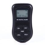 Radio FM stereo portatile con display digitale DSP HRD-107