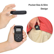 HRD-107 DSP Digital Display Portable Stereo FM Radio with Earphone
