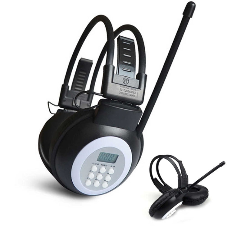 HRD-308S Campus Portable FM Radio Receiver Headset