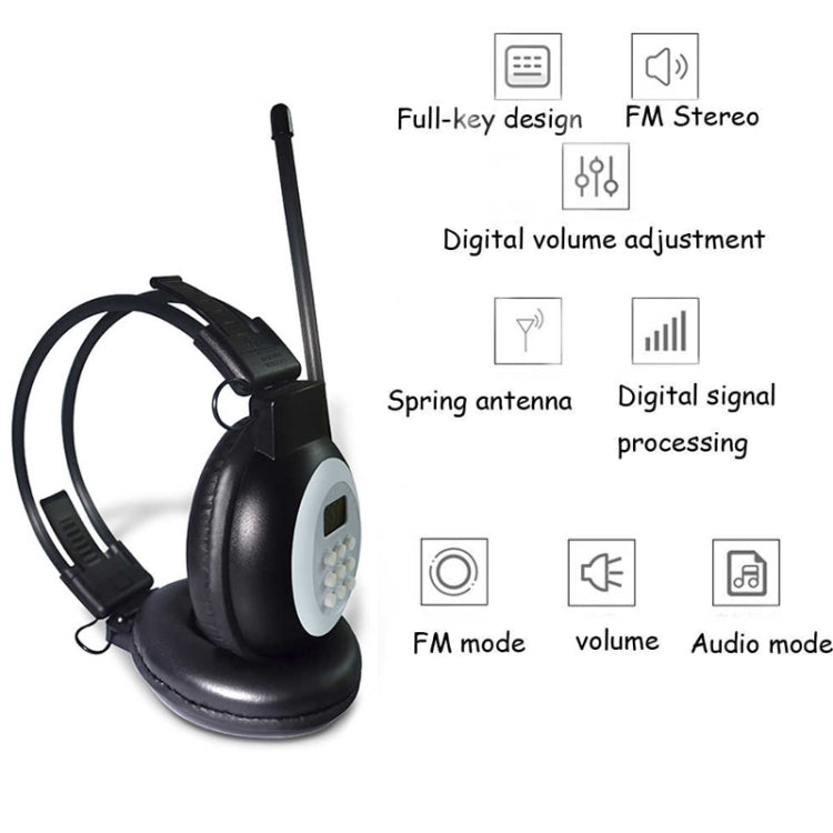 Auricolare ricevitore radio FM portatile Campus HRD-308S