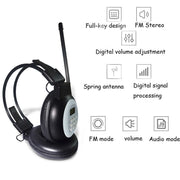 Auricolare ricevitore radio FM portatile Campus HRD-308S
