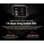SMA-F1 1.3 pollici TFT Full Touch Screen IP68 Orologio sportivo intelligente impermeabile, supporta frequenza cardiaca dinamica, pressione sanguigna e rilevamento del sonno / Bluetooth / Sveglia / Controllo foto, SMA-F1