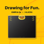 HUION HS64 Chips Tavoletta Grafica 5080 LPI con Penna