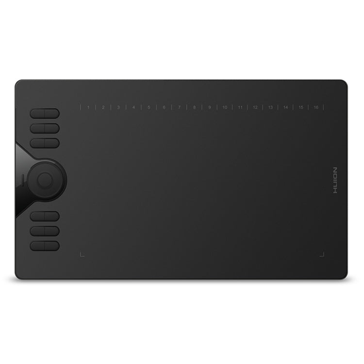 HUION HS610 5080 LPI Touch Ring Graphics Tablet for Fun, with Battery-Free Pen and Pen Holder, HS610