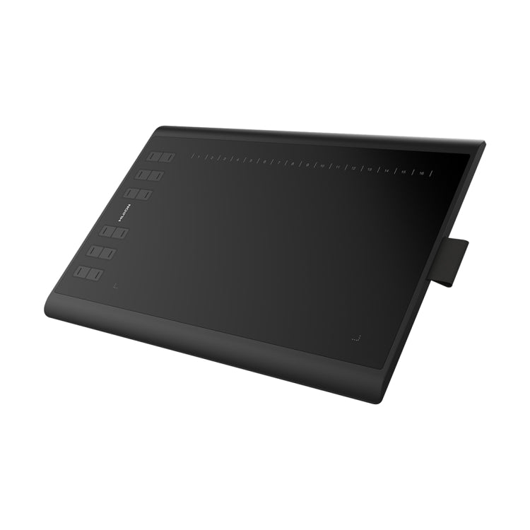 HUION Inspiroy H1060P 5080 LPI 12 tasti da premere Tavoletta artistica per divertimento, con penna senza batteria e portapenne, H1060P