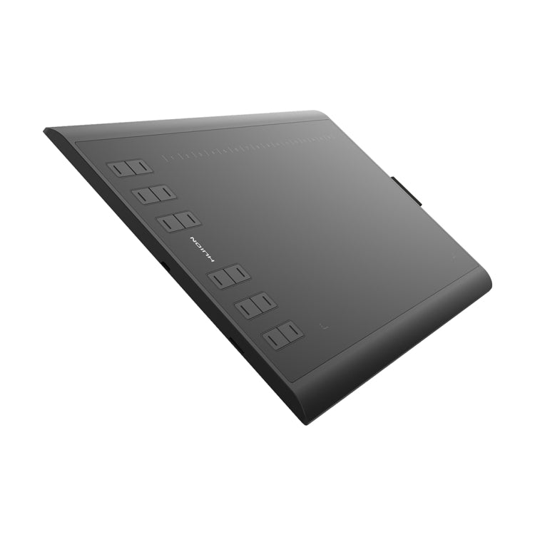 HUION Inspiroy H1060P 5080 LPI 12 tasti da premere Tavoletta artistica per divertimento, con penna senza batteria e portapenne, H1060P