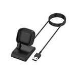 Adattatore dock di ricarica per caricabatterie USB sostitutivo per smartwatch per Fitbit Versa 2, lunghezza cavo: 1 m