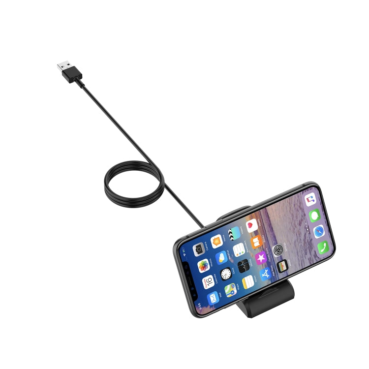 Adattatore dock di ricarica per caricabatterie USB sostitutivo per smartwatch per Fitbit Versa 2, lunghezza cavo: 1 m