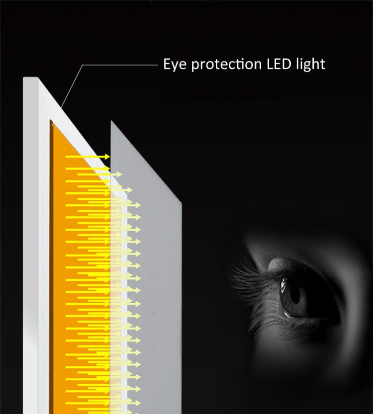 A4 Size 5W 5V LED Continuous Dimmable Acrylic Board for Sketchpad Anime Drawing, with Cable and USB Plug, Size: 220x330x5mm, Stepless Dimmable