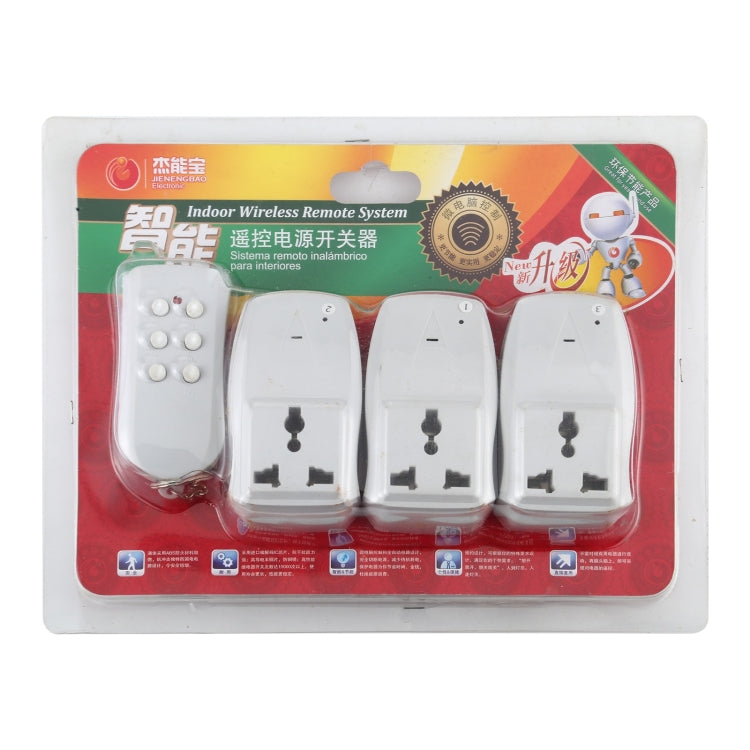 220V Indoor Wireless Smart Remote Control Power Switch CN Plug