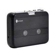 Tonivent TON007B Portable Bluetooth Cassette Tape Player Support FM/Bluetooth Input/Output, TON007B Black, TON007B White
