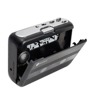 Tonivent TON007B Portable Bluetooth Cassette Tape Player Support FM/Bluetooth Input/Output, TON007B Black, TON007B White