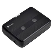 Tonivent TON007B Portable Bluetooth Cassette Tape Player Support FM/Bluetooth Input/Output, TON007B Black, TON007B White