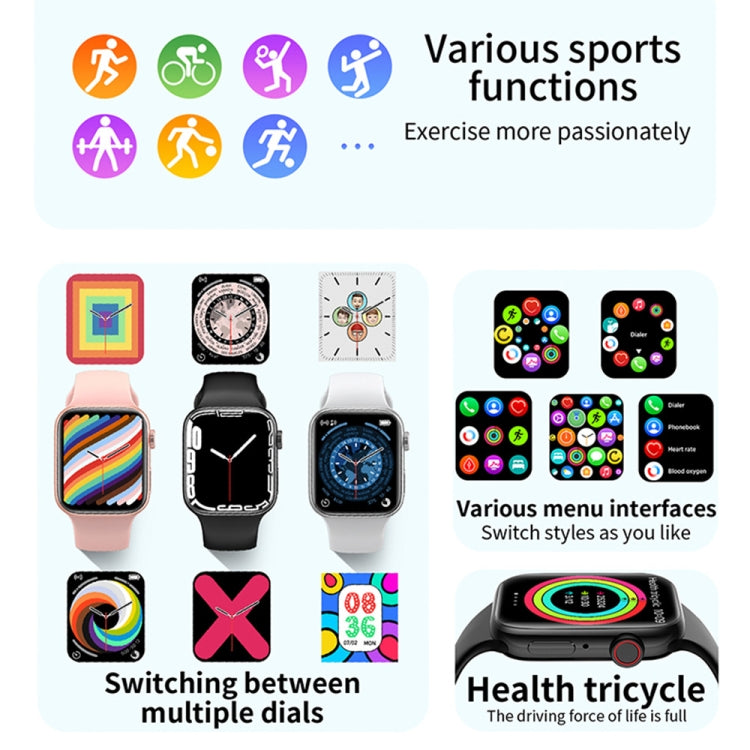 T900 PRO MAX L BIG Orologio intelligente impermeabile con schermo grande da 1,92 pollici, supporto frequenza cardiaca/pressione sanguigna/ossigeno/modalità sportive multiple, T900 PRO MAX L BIG