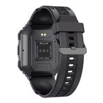 Smartwatch sportivo con contapassi impermeabile KR06, supporto per monitoraggio della frequenza cardiaca/pressione sanguigna/chiamate BT