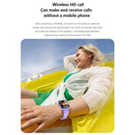 Smartwatch impermeabile DM60 da 1,83 pollici, supporta il monitoraggio della temperatura corporea/frequenza cardiaca/ossigeno nel sangue/monitoraggio della pressione sanguigna