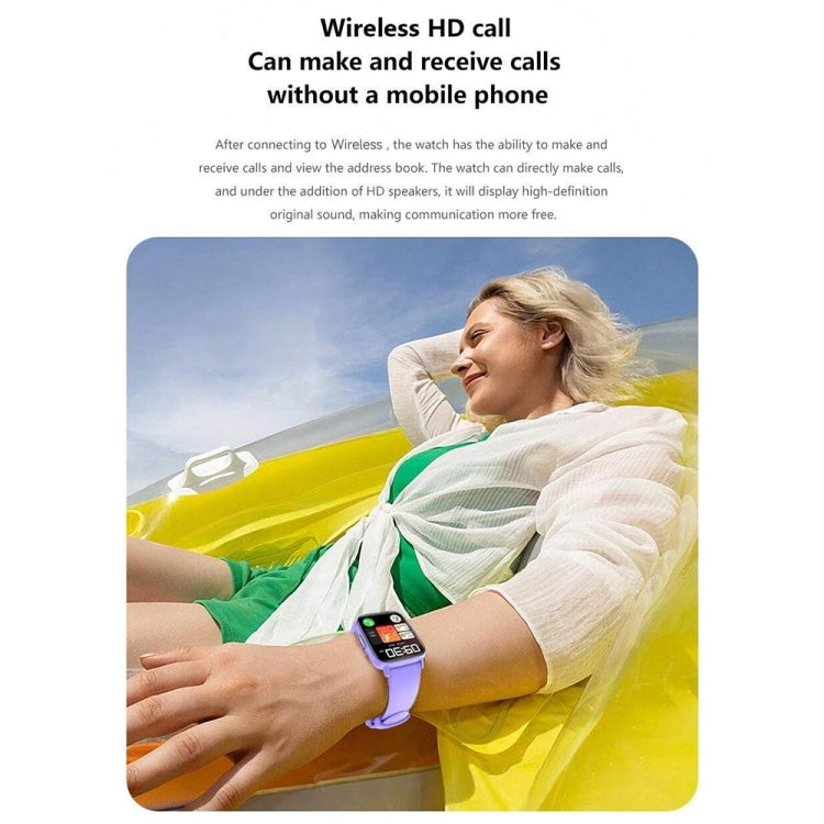 Smartwatch impermeabile DM60 da 1,83 pollici, supporta il monitoraggio della temperatura corporea/frequenza cardiaca/ossigeno nel sangue/monitoraggio della pressione sanguigna