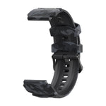 Per cinturino in silicone KOSPET TANK M1 Pro (CA0832B)., Watch Band Camouflage, Watch Band Black