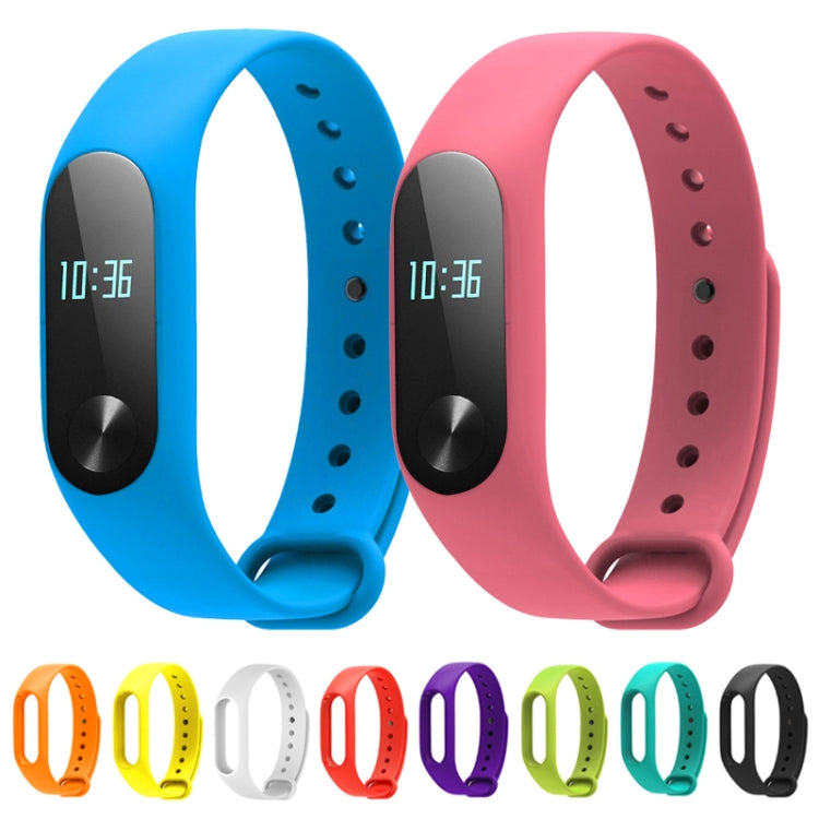 Per Xiaomi Mi Band 2 (CA0600B) Bracciale con cinturini colorati, host non incluso, Black Wristbands, Orange Wristbands, Pink Wristbands, Green Wristbands, Blue Wristbands, Light Green Wristbands, Purple Wristbands, Red Wristbands, White Wristbands     ...
