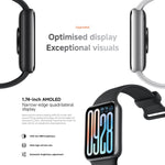 Originale Xiaomi Smart Band 9 Pro Global 1.74 pollici AMOLED Screen 5ATM impermeabile Smart Watch, supporta ossigeno nel sangue / cardiofrequenzimetro, Smart Band 9 Pro Global Pink, Smart Band 9 Pro Global Silver