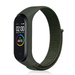 Cinturino per orologio in tessuto nylon Smart Watch per Xiaomi Mi Band 3/4