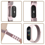 Cinturino per orologio in tessuto nylon Smart Watch per Xiaomi Mi Band 3/4