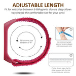 Cinturino per orologio in tessuto nylon Smart Watch per Xiaomi Mi Band 3/4