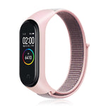 Cinturino per orologio in tessuto nylon Smart Watch per Xiaomi Mi Band 3/4